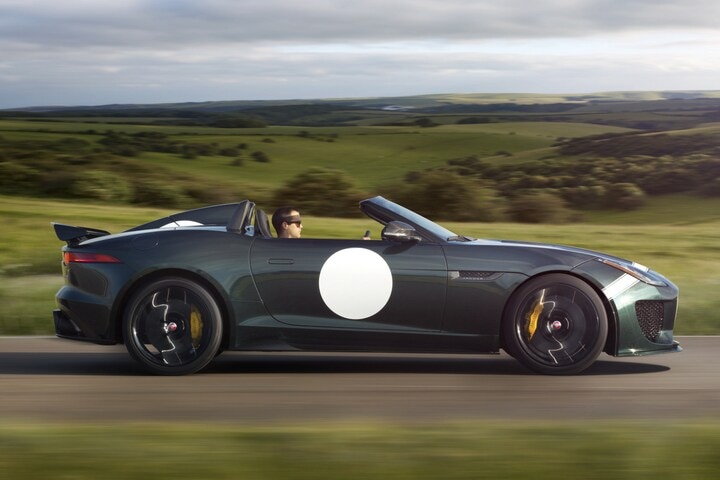 Jaguar F-Type Project 7 productieversie