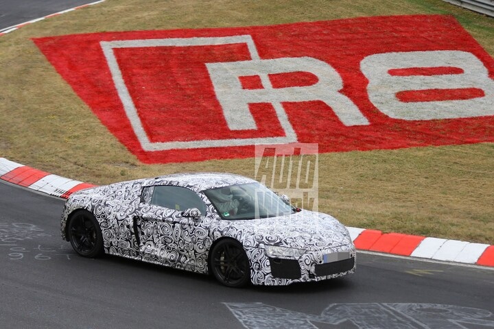 Audi R8 Spyshots