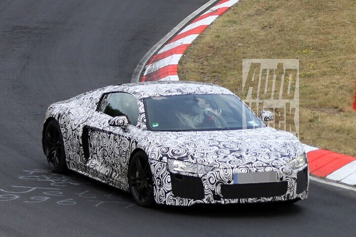 Audi R8 Spyshots