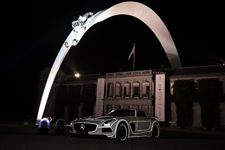 Mercedes-Benz Central Feature Goodwood