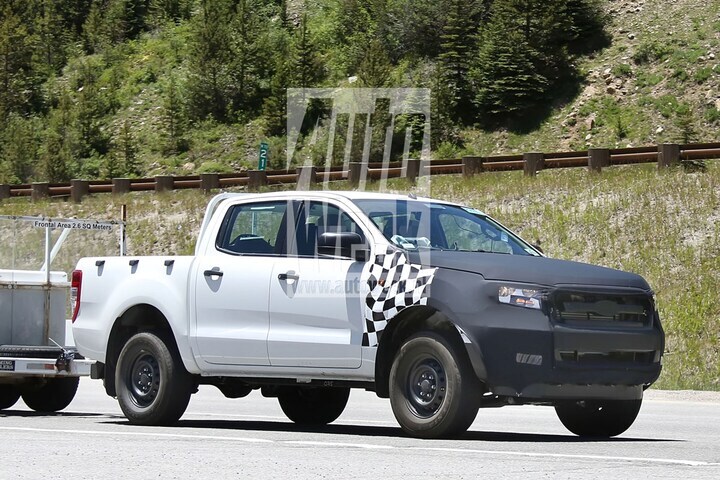 Ford Ranger spyshots