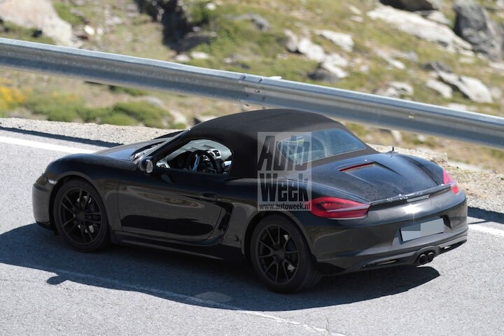 Porsche Boxster spyshot