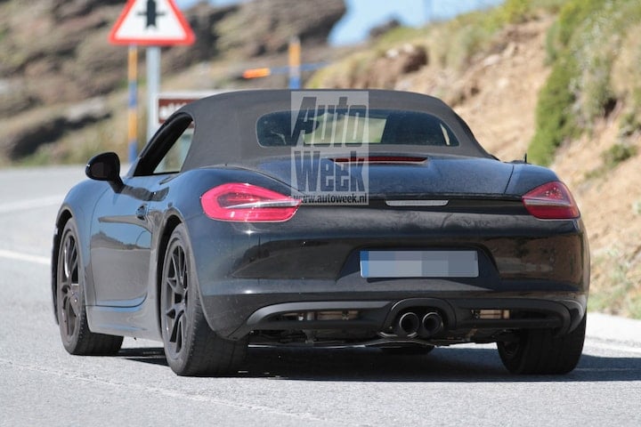Porsche Boxster spyshot