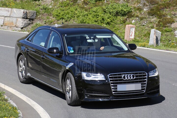 Audi A8 mule