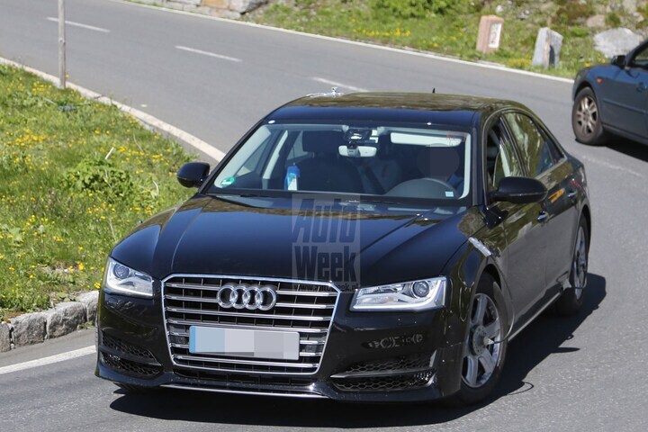 Audi A8 mule