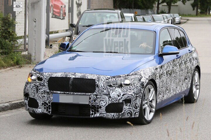 BMW 1-serie spyshot