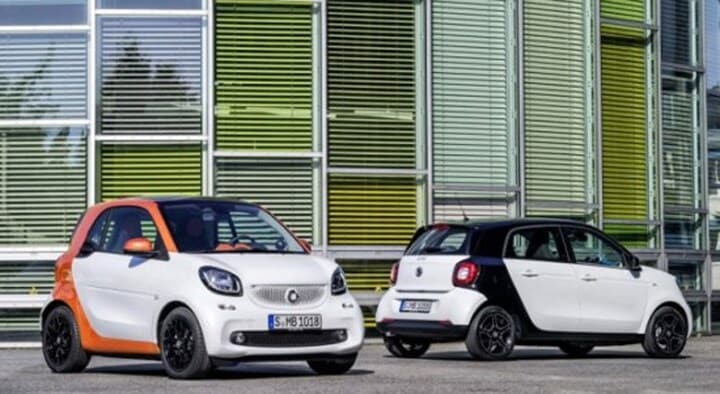 Smart Fortwo en Forfour