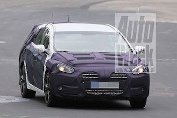 Hyundai i40 facelift spyshots