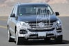 Mercedes M-klasse facelift spyshots