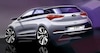Hyundai i20 schets