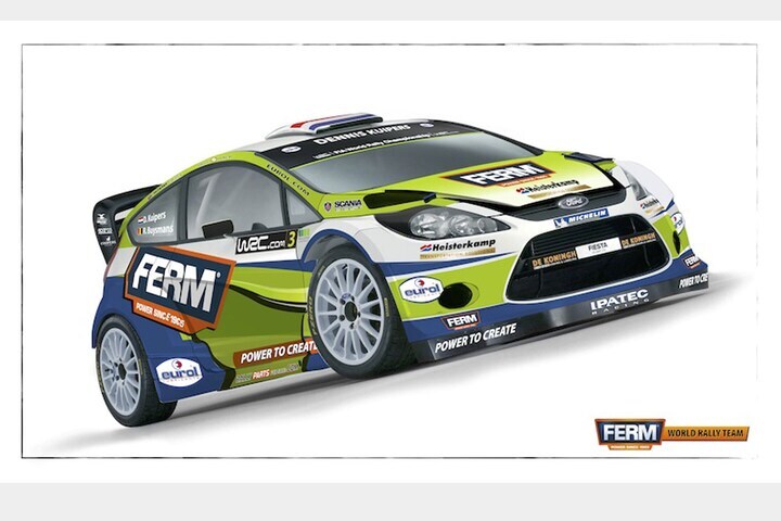 Dennis Kuipers Ford Fiesta WRC