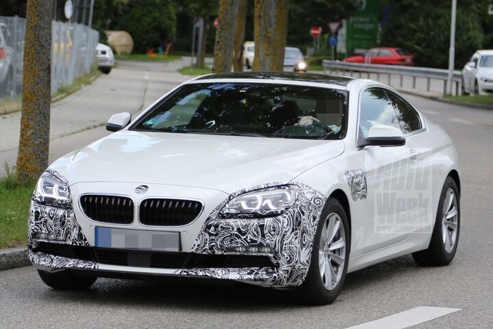 BMW 6-serie facelift