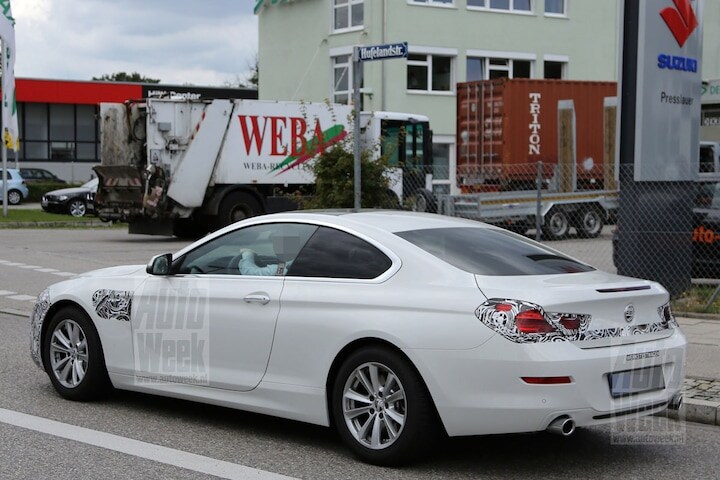 BMW 6-serie facelift
