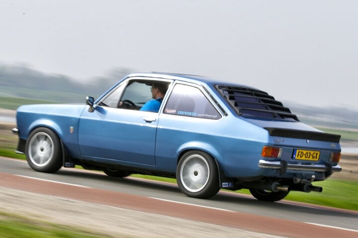 Ford Escort met 2.9-liter V6 Turbo