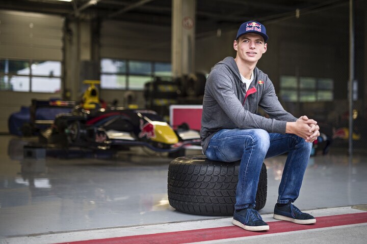 Max Verstappen bij Red Bull