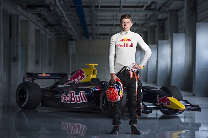 Max Verstappen bij Red Bull