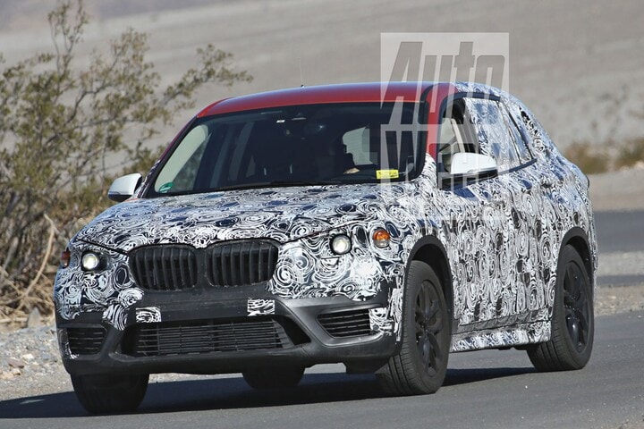 BMW X1 spyshots