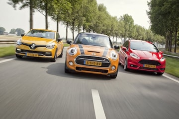 Ford Fiesta ST - Renault Clio RS - Mini Cooper S