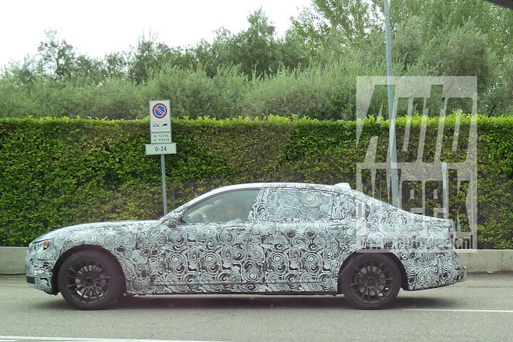 BMW 7-serie spyshots