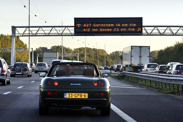 Spits bij Utrecht - ANP