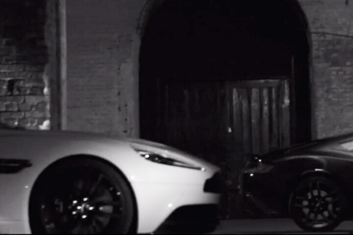 Aston Martin Vanquish teaser