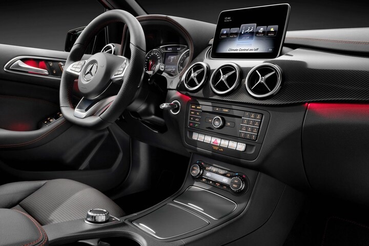Mercedes B-klasse facelift