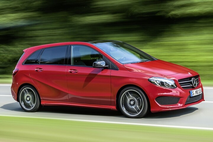 Mercedes B-klasse facelift