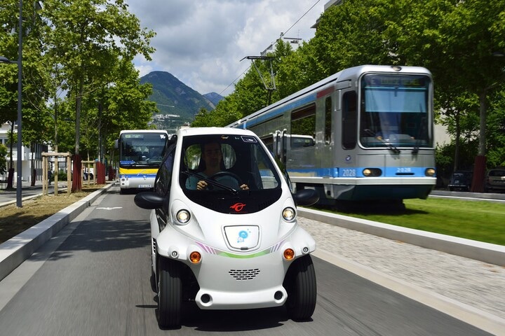 Toyota i-Road in Grenoble