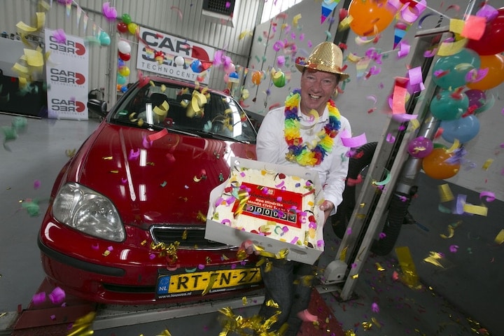 Klokje rond Honda Civic