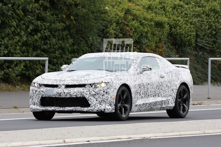 Chevrolet Camaro 2016 spy