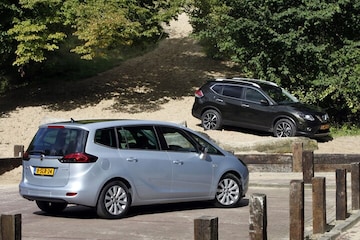 X-Trail Zafira dubbel