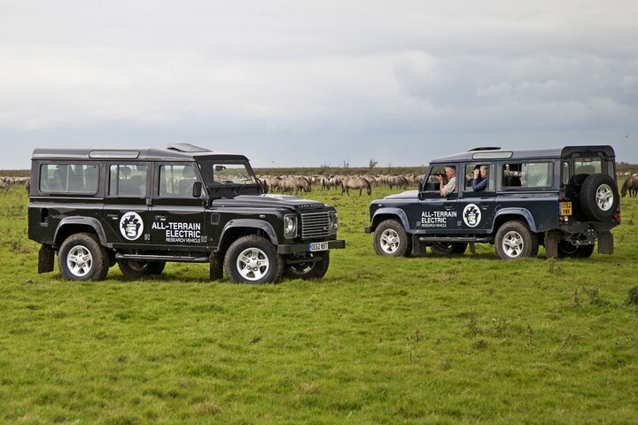 Land Rover Defender elektrisch