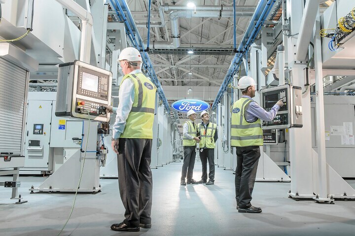 Motorenfabriek Ford in Dagenham
