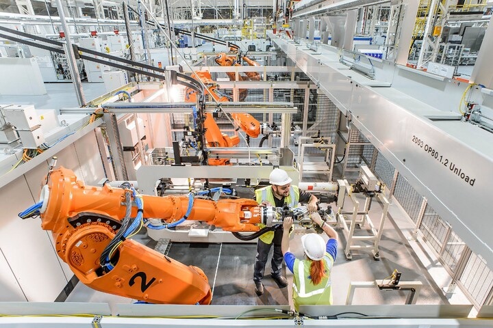 Motorenfabriek Ford in Dagenham