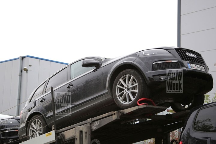 Volkswagen Touareg mule