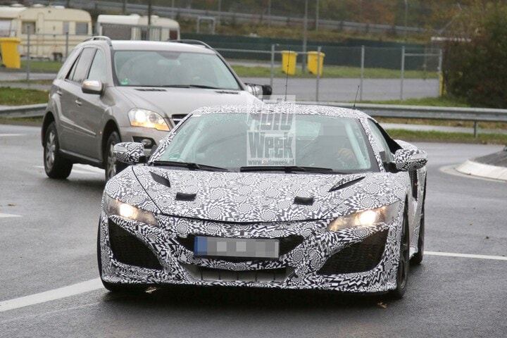 Honda NSX spy