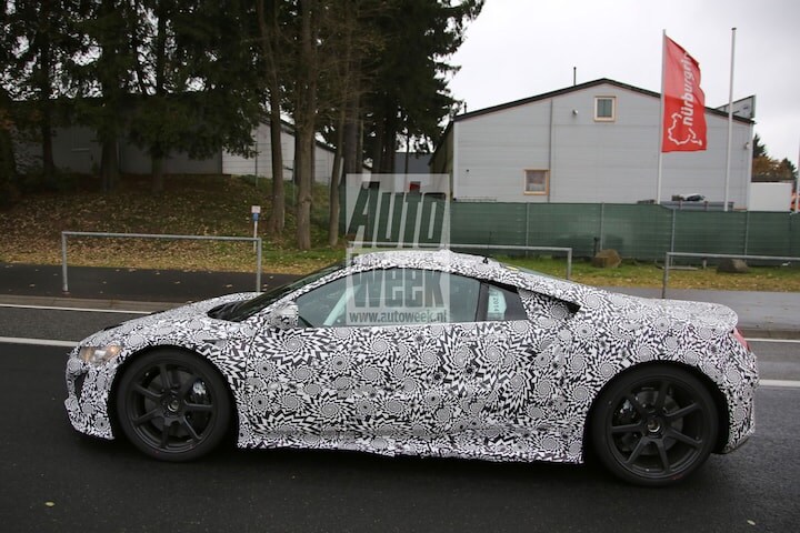 Honda NSX spy