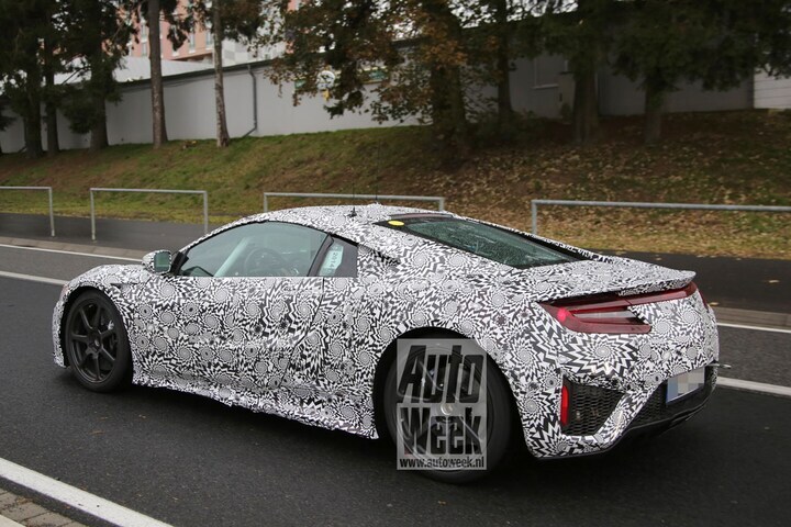Honda NSX spy