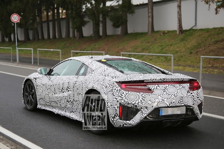 Honda NSX spy