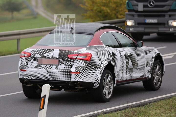 Maserati Levante SUV spy