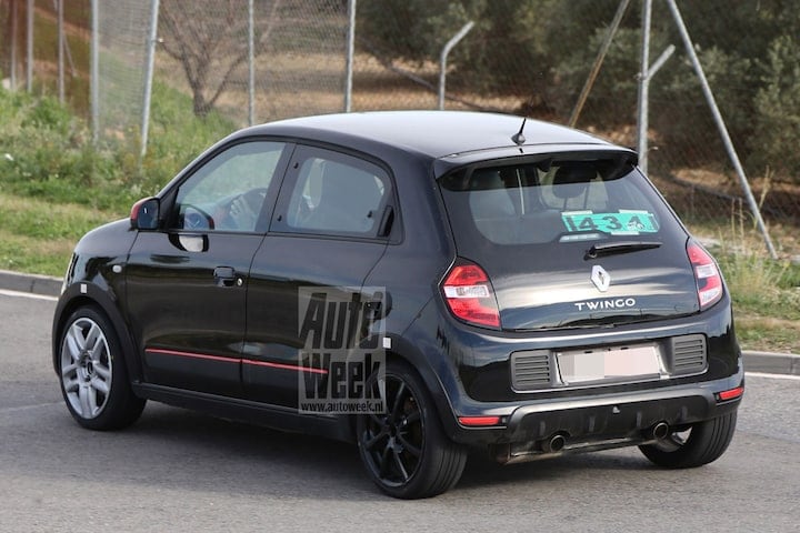 Renault Twingo RS spyshot