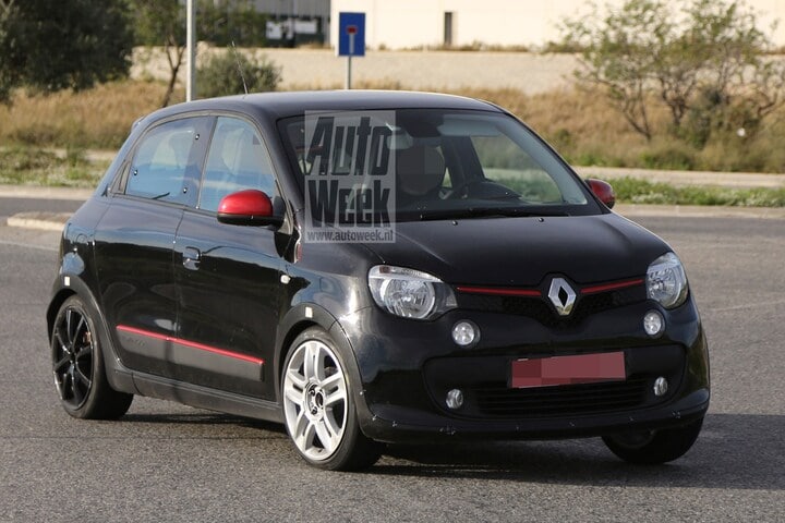 Renault Twingo RS spyshot