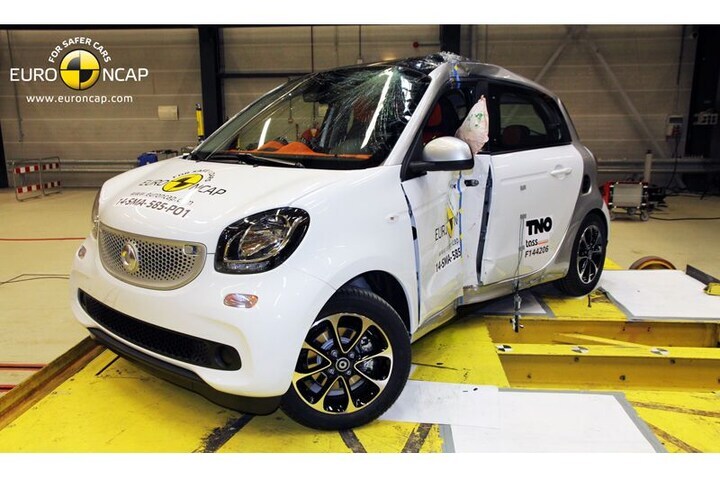 Smart Forfour EuroNCAP