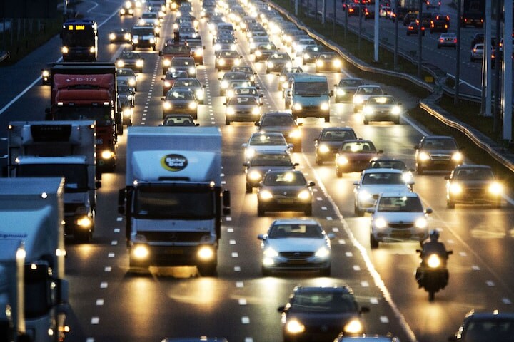 Ochtendspits A4 (foto ANP)
