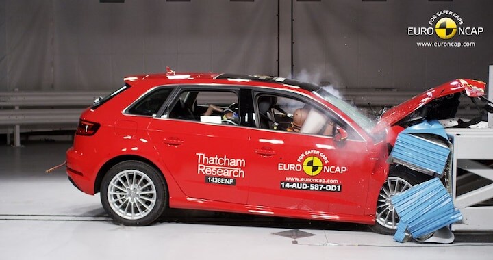 Audi A3 E-Tron EuroNCAP