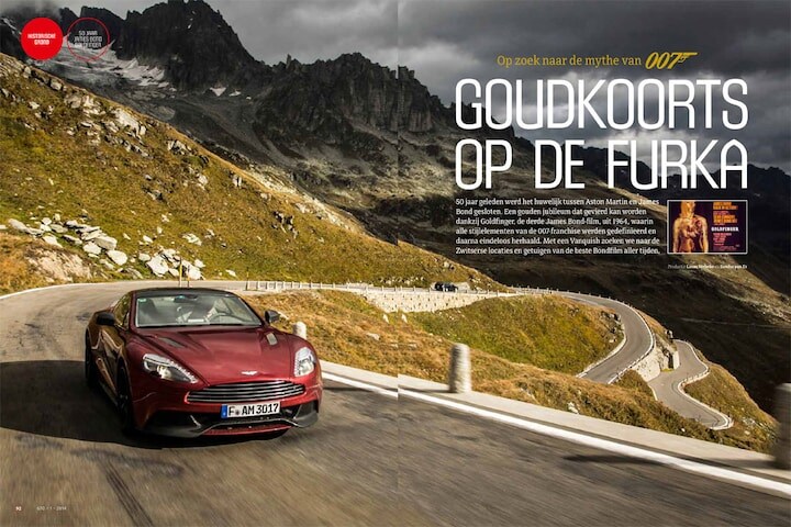 Aston Martin Vanquish Furka-pas GTO