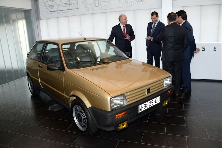 Seat Ibiza koning Felipe