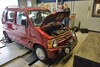 Suzuki Wagon R+ rollenbank