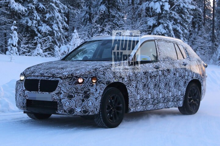 BMW X1 7-zitter spyshot