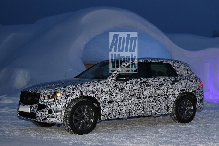 Mercedes GLC-klasse spyshots